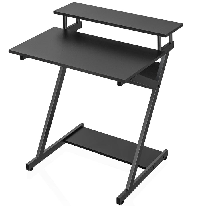 Diego Rectangular-Shaped Writing Desk with Metal Base